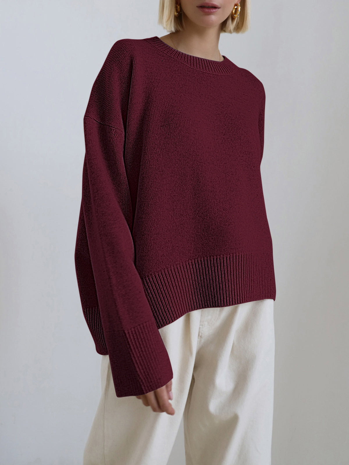 Candyfloss Oversized Pullover Sweater 11