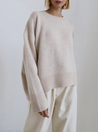 Lunara Plush Everyday Oversized Pullover Sweater