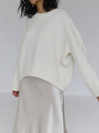 Lunara Plush Everyday Oversized Pullover Sweater