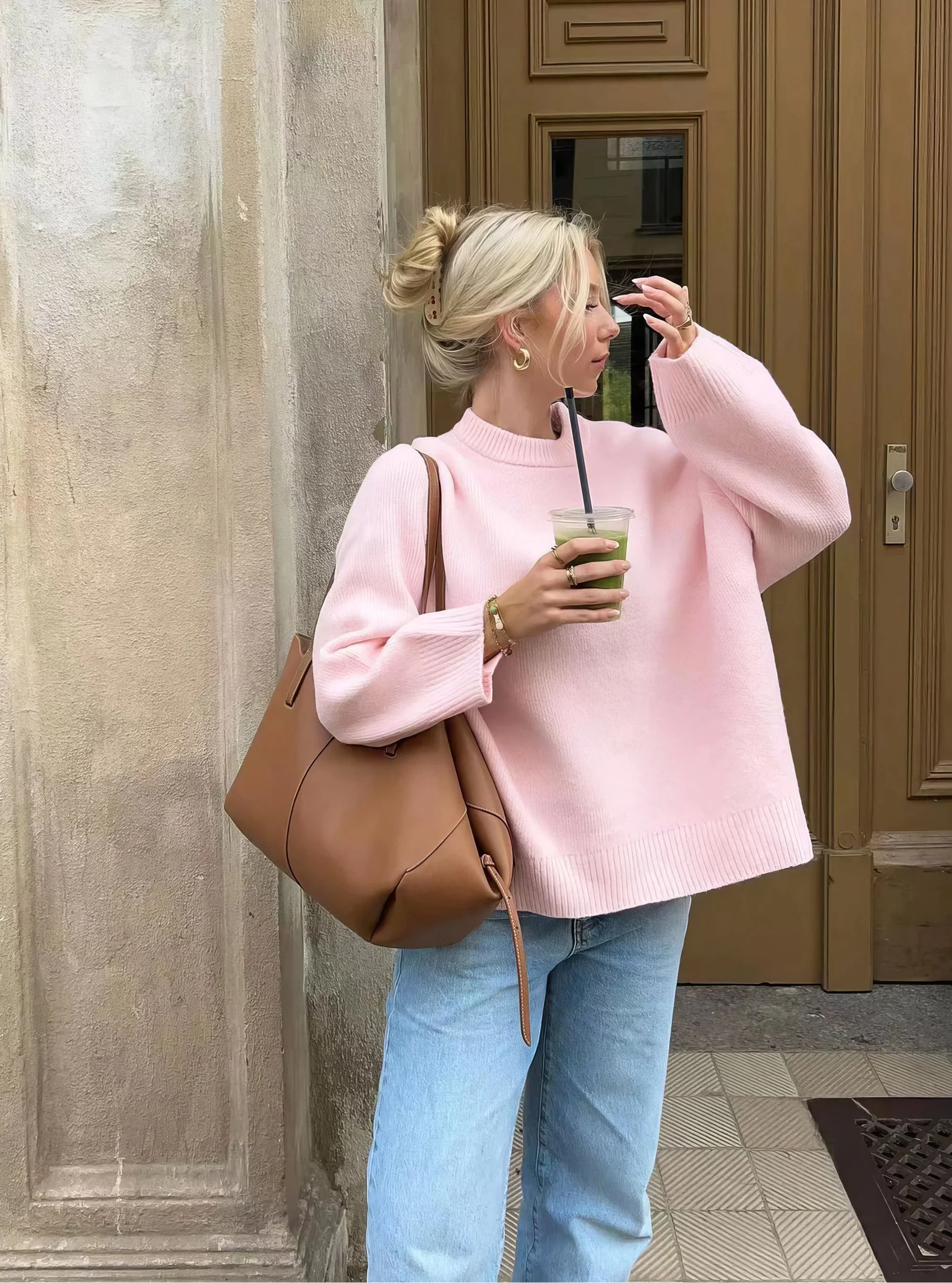 Aria Knitted Sweater 0