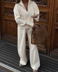 Sorella Wide-Leg Knit Two-Piece