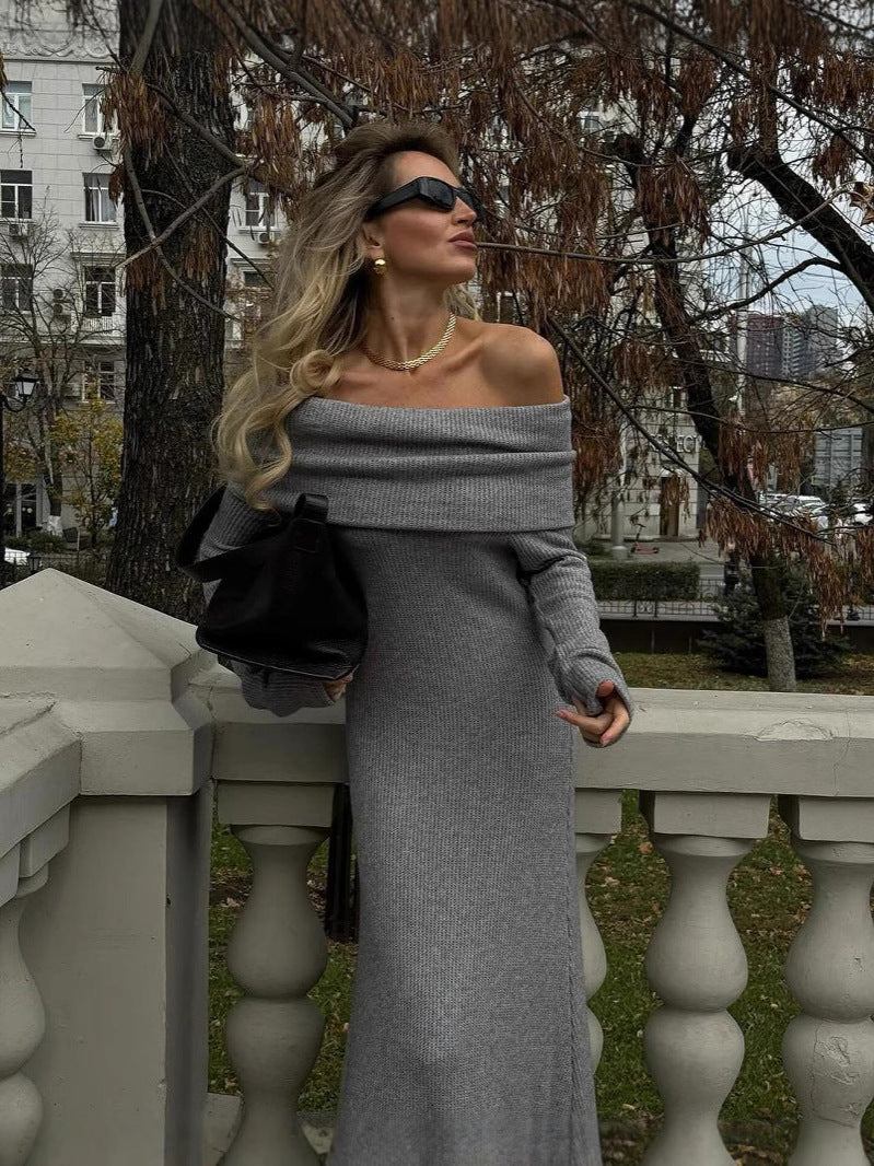 Danika Pullover Maxi Knit Dress 1